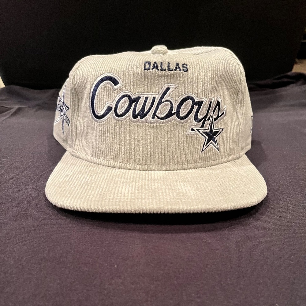 Vintage Corduroy Dallas Cowboys hat